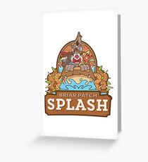 Briar Patch Splash Greeting Card