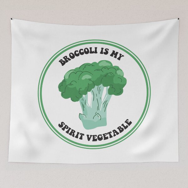 Item preview, Broccoli is MY Spirit Vegetable  designed and sold by bolimj.