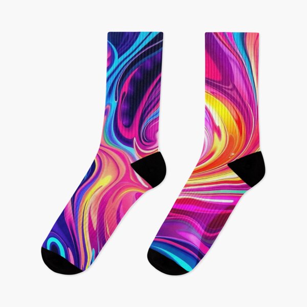 Item preview, Vibrant Abstract Dreamscape – Flood of colors meets dynamic forms in surreal harmony designed and sold by FotoworldEdel.
