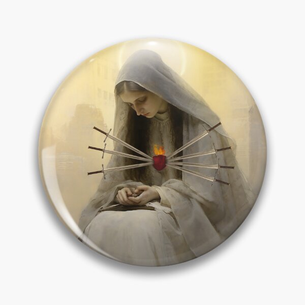 Item preview, Nuestra Señora de los Dolores designed and sold by SanctifiedSouls.