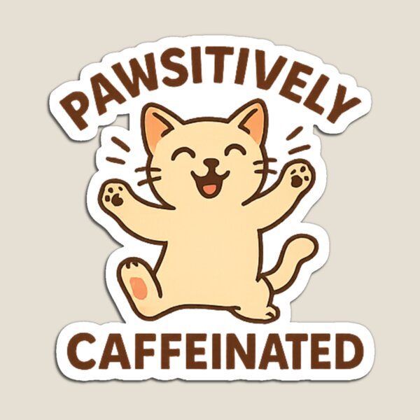 Item preview, Pawsitively Caffeinated designed and sold by DAYandMONTH.