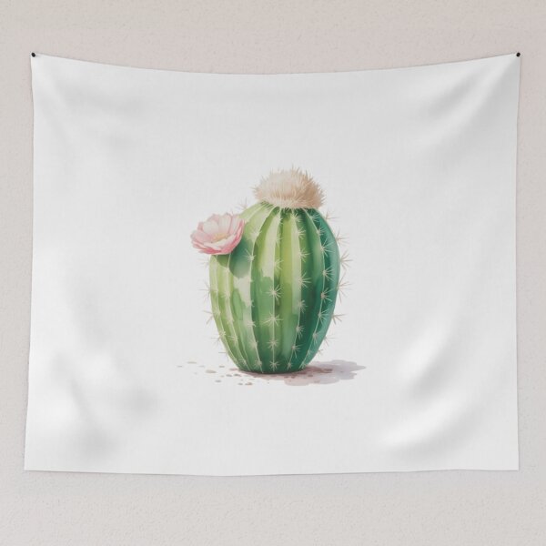 Item preview, cute watercolor cactus designed and sold by ArtQueen777.