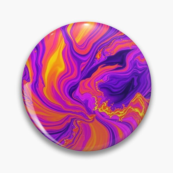 Artikelvorschau, Explosive Energy – Vivid Abstract Art in Purple & Orange! A mesmerizing fusion of color & movement. entworfen und verkauft von FotoworldEdel.