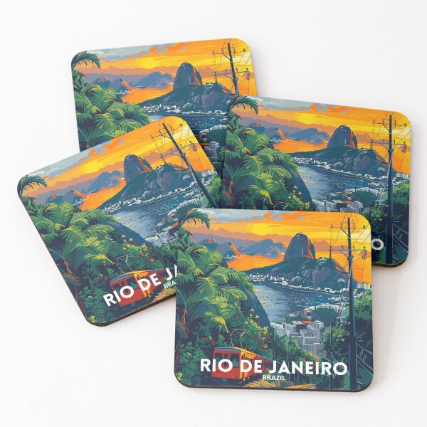 Item preview, Rio De Janeiro Brazil - Travel Art designed and sold by Marciolini.