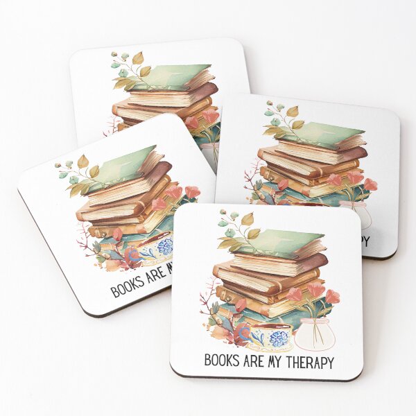 Item preview, Books are My Therapy designed and sold by Forest Aura Vibes.