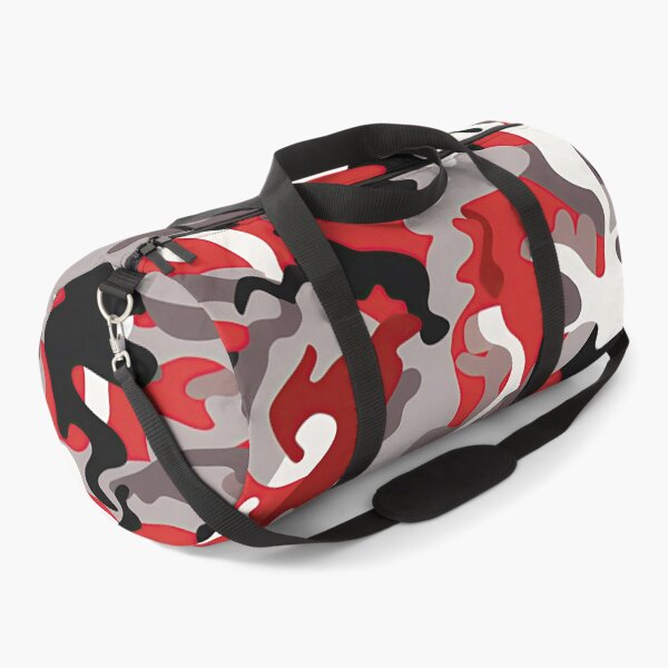 Item preview, Red, Black & Gray Camouflage Pattern – Modern Urban Camo Design designed and sold by YourPrettyHome.