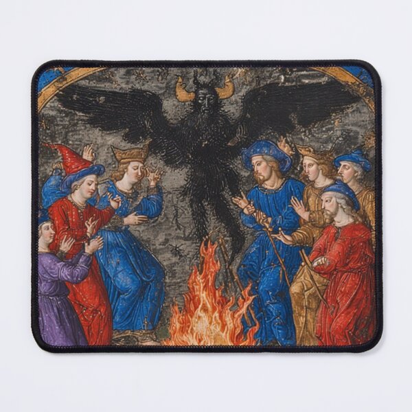 Item preview, Medieval Witches Sabbath Art designed and sold by TheDarkWardrobe.