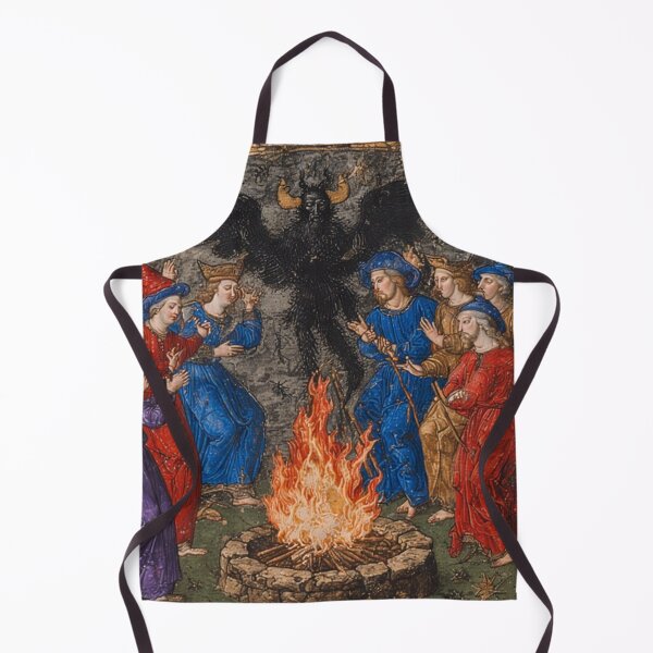 Item preview, Medieval Witches Sabbath Art designed and sold by TheDarkWardrobe.