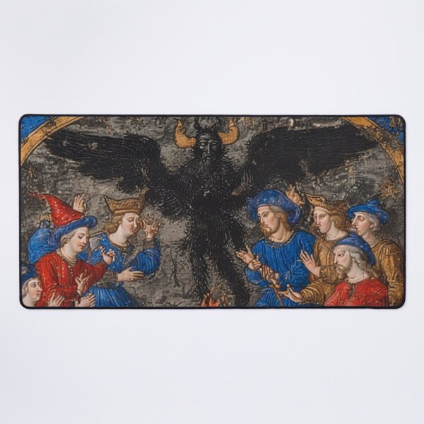 Item preview, Medieval Witches Sabbath Art designed and sold by TheDarkWardrobe.