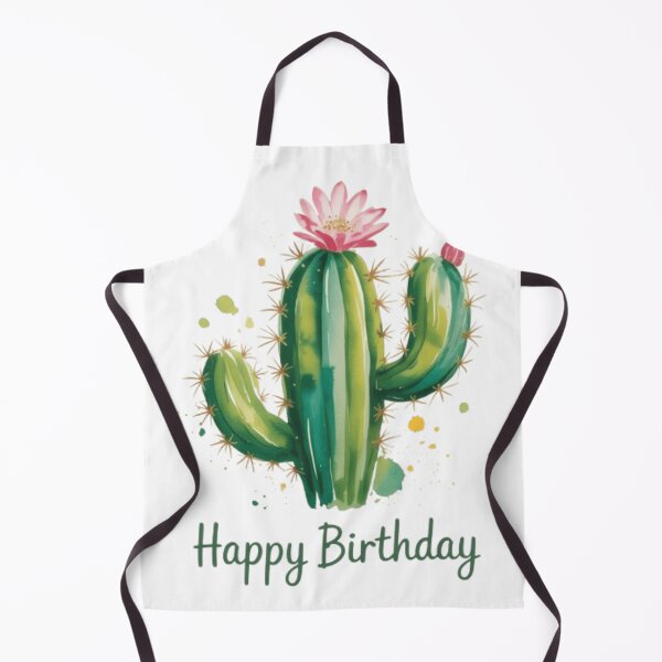 Item preview, Happy Birthday Cactus designed and sold by ArtQueen777.