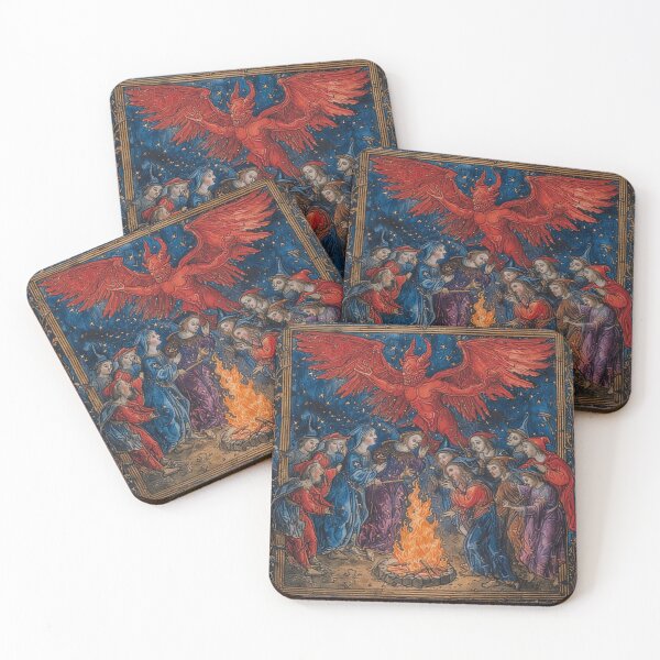 Item preview, Medieval Witches Sabbath Art designed and sold by TheDarkWardrobe.