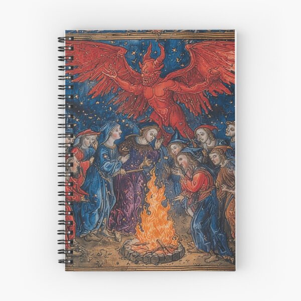 Item preview, Medieval Witches Sabbath Art designed and sold by TheDarkWardrobe.