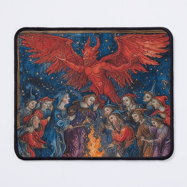 Item preview, Medieval Witches Sabbath Art designed and sold by TheDarkWardrobe.