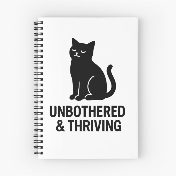 Item preview, UNBOTHERED & THRIVING designed and sold by TheWonkyEaselCo.