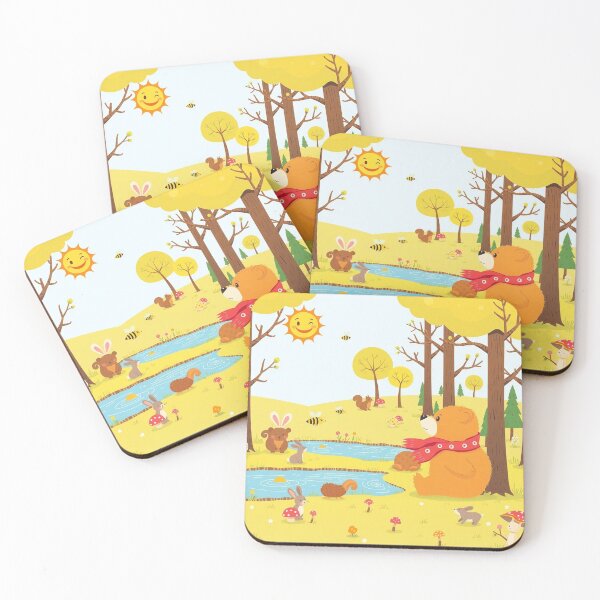 Item preview, Bear sitting under tree. designed and sold by MADandSANE-MArt.