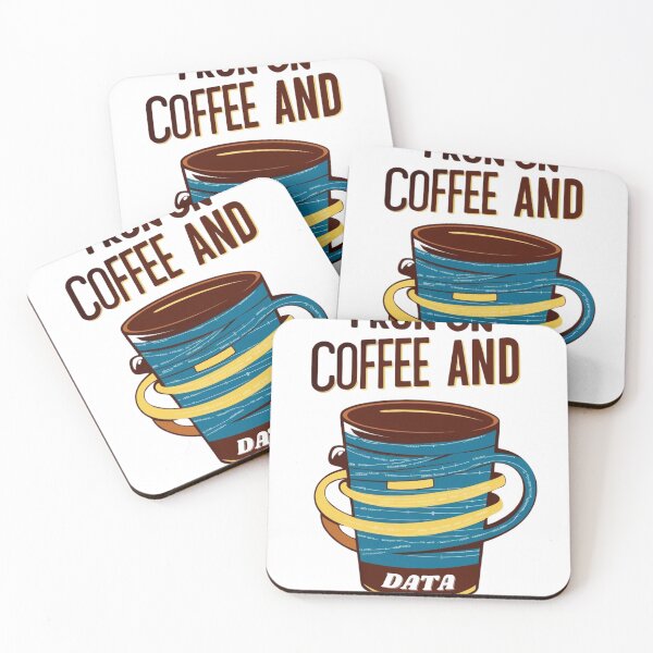 Item preview, I run on Coffee and data designed and sold by Forest Aura Vibes.