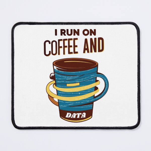 Item preview, I run on Coffee and data designed and sold by Forest Aura Vibes.