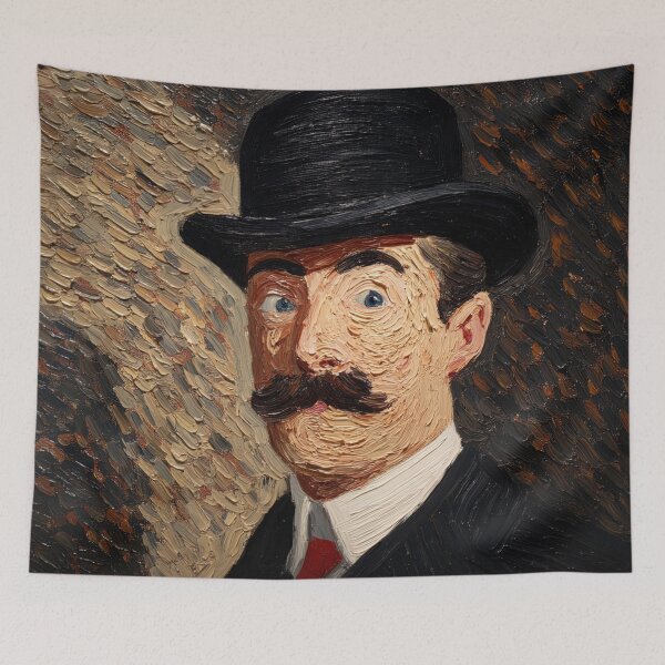 Item preview, Politician | Post-impressionist painting style designed and sold by ComicsFactory.