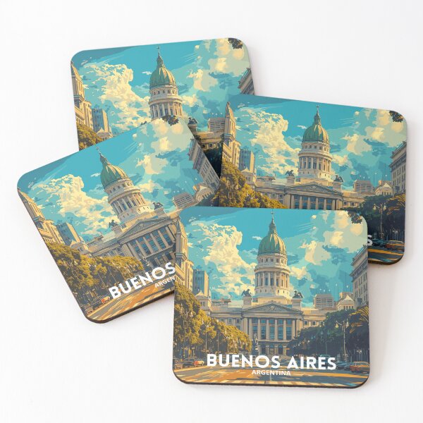 Item preview, Buenos Aires Argentina - Travel Art designed and sold by Marciolini.