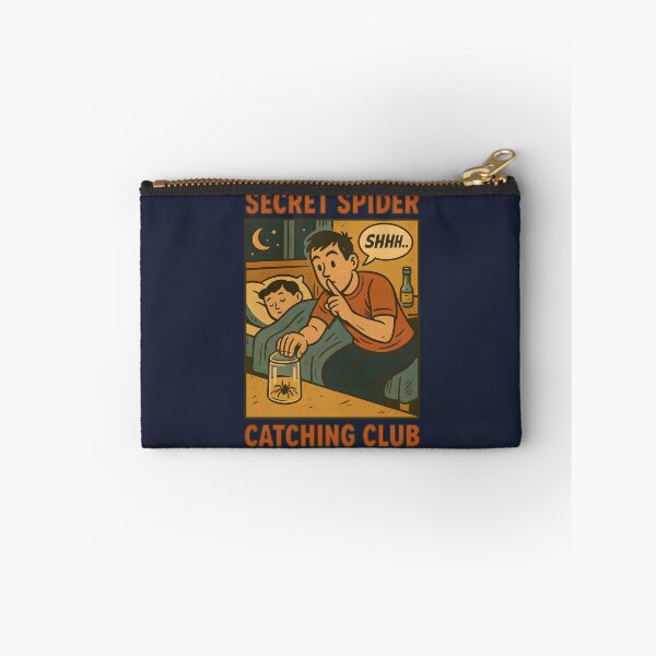 Item preview, Secret Spider Catching Club – Vintage Comic Style designed and sold by celtveor.