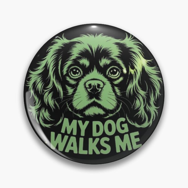 Item preview, My Dog Walks Me designed and sold by DesignNadine.