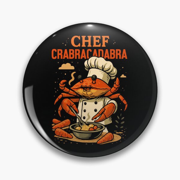 Item preview, Chef Crabracadabra Italian Brainrot Memes Dark designed and sold by Sitchko.