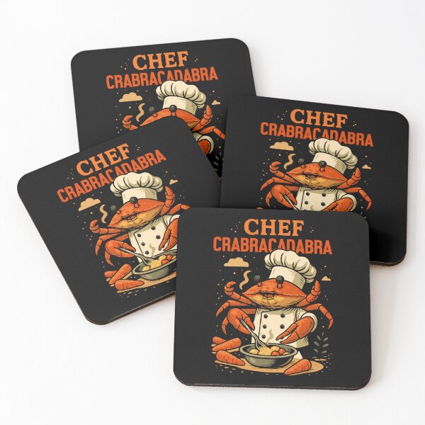 Item preview, Chef Crabracadabra Italian Brainrot Memes Dark designed and sold by Sitchko.
