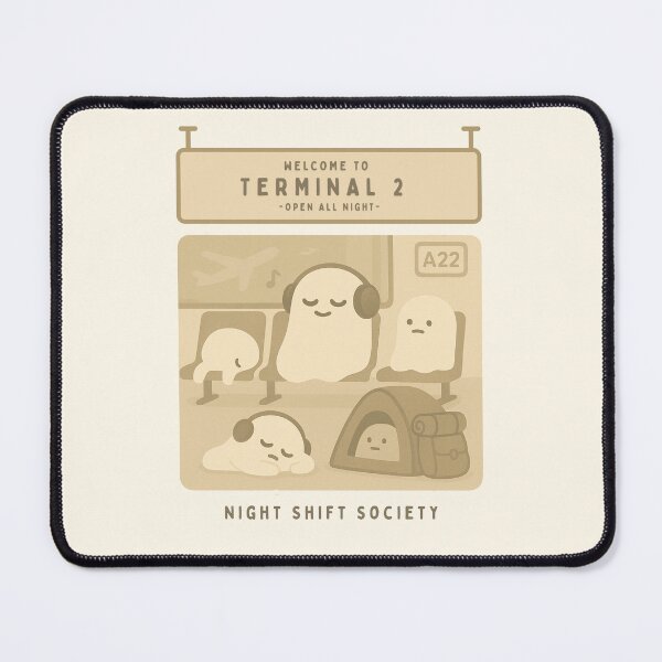 Item preview, Night shift society - Funny Travel Moments designed and sold by HolaNomad.