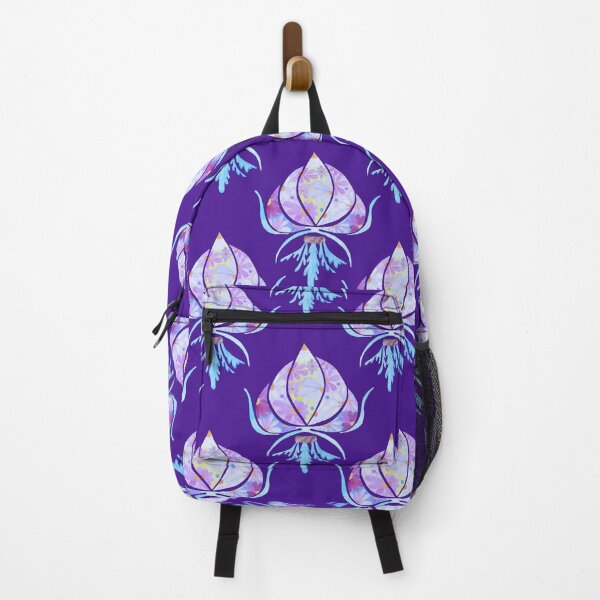 Item preview, Indian Lotus Seamless Pattern: Vibrant Ornamental Blooms on Purple for Mystical Textiles, Decorative Wall Art & Unique Product Packaging. designed and sold by SvitlanaSolo.
