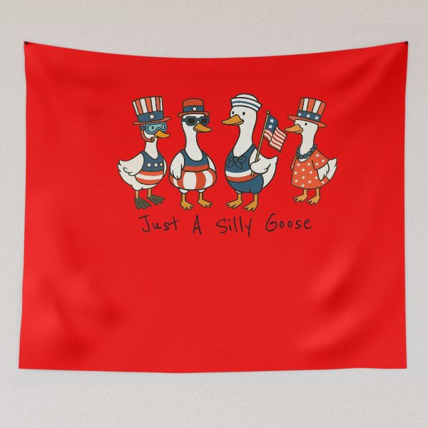 Item preview, Cute Silly Goose 4 of July Patriotic Celebration Custumes designed and sold by Run to Creations.