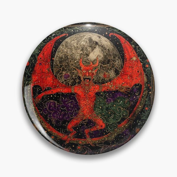 Item preview, Medieval Devil Art designed and sold by TheDarkWardrobe.