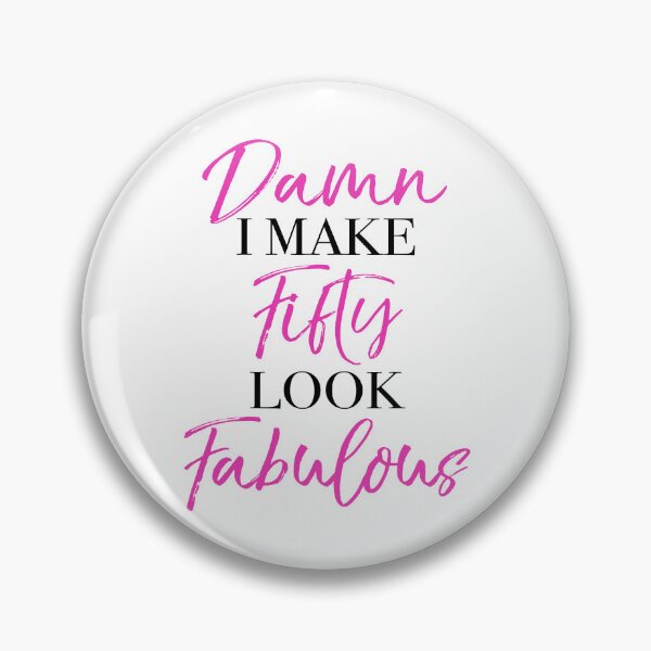 Item preview, 50th Birthday Attitude designed and sold by thepixelgarden.