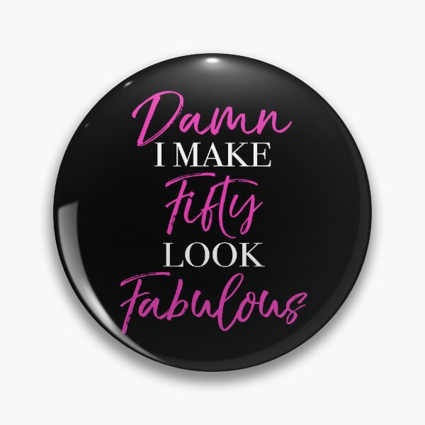Item preview, 50th Birthday Attitude designed and sold by thepixelgarden.