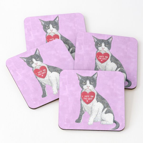 Item preview, Cat I Hate You The Least designed and sold by Studio58Anna.