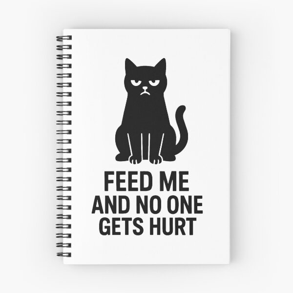 Item preview, FEED ME AND NO ONE GETS HURT designed and sold by TheWonkyEaselCo.