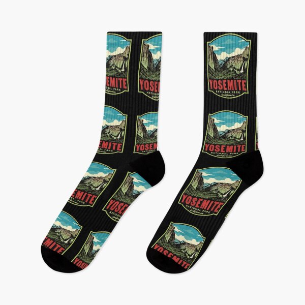 Item preview, Yosemite National Park California Retro designed and sold by HalpinDesign.