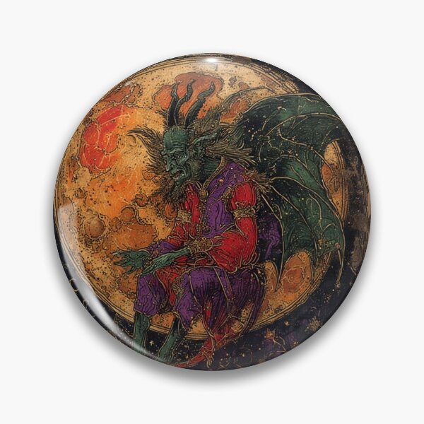 Item preview, Medieval Devil Art designed and sold by TheDarkWardrobe.
