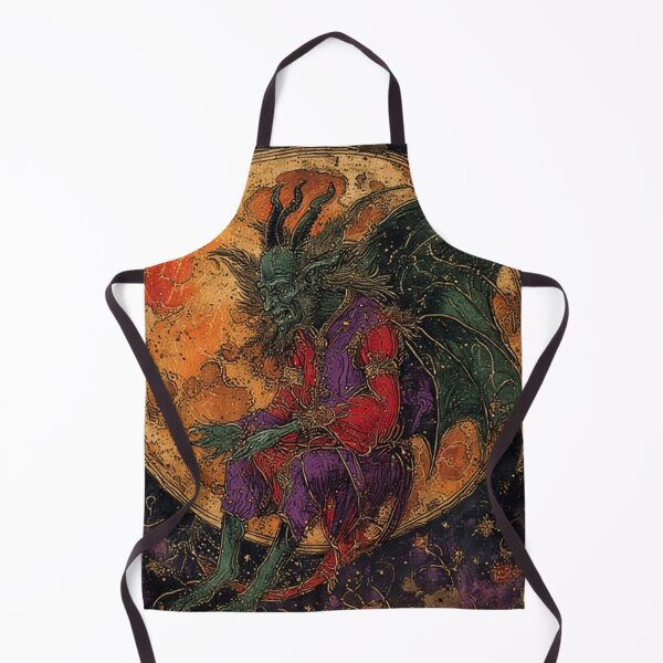Item preview, Medieval Devil Art designed and sold by TheDarkWardrobe.