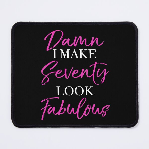Item preview, 70th Birthday Attitude designed and sold by thepixelgarden.