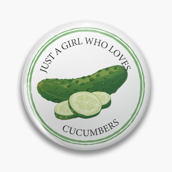 Item preview, Just a Girl Who Loves Cucumbers designed and sold by bolimj.