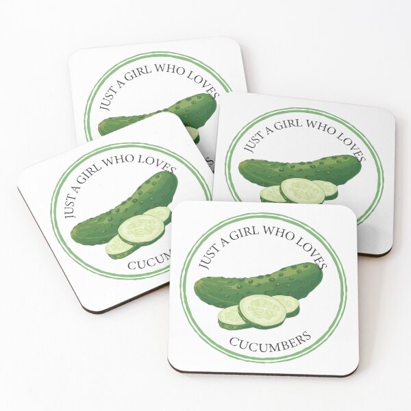 Item preview, Just a Girl Who Loves Cucumbers designed and sold by bolimj.