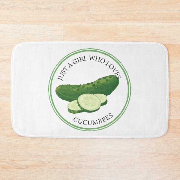 Item preview, Just a Girl Who Loves Cucumbers designed and sold by bolimj.