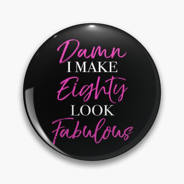 Item preview, 80th Birthday Attitude designed and sold by thepixelgarden.