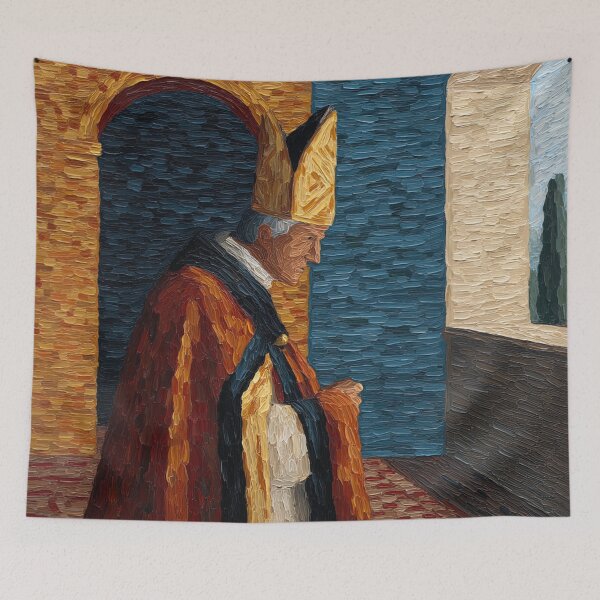 Item preview, Pope Gregory I | Post-impressionist painting style designed and sold by ComicsFactory.