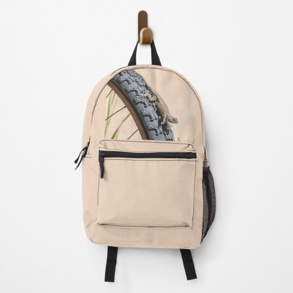 Item preview, Fence Lizard Exploring a Bicycle Tire designed and sold by CarolM.