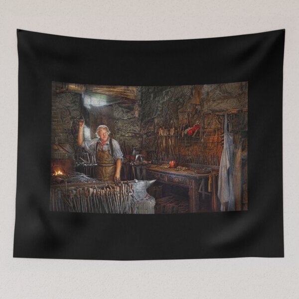 Item preview, Blacksmith - Working the forge  designed and sold by Mike Savad Photography.