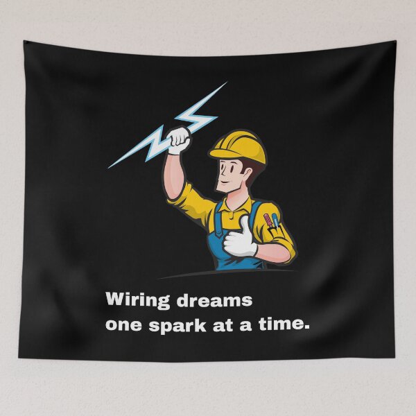 Item preview, Funny Electrician Quote  designed and sold by Creastore.