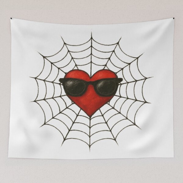 Item preview, Heart inside Spider Web  designed and sold by GatesShop.