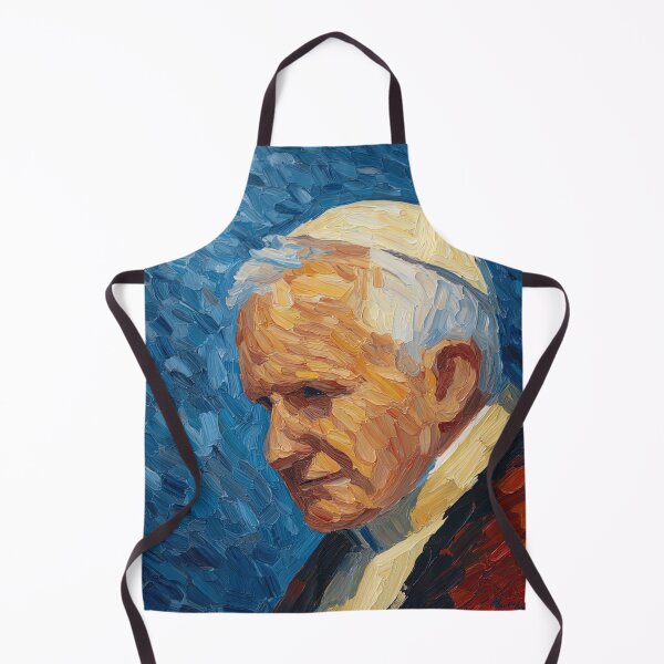 Item preview, Pope John Paul II | Post-impressionist painting style designed and sold by ComicsFactory.