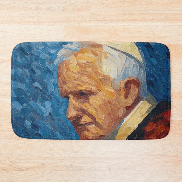 Item preview, Pope John Paul II | Post-impressionist painting style designed and sold by ComicsFactory.